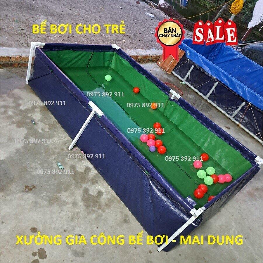 Bể bơi cho trê em,hồ bơi cho trẻ nhỏ 3x2x0,7 tức 6m²