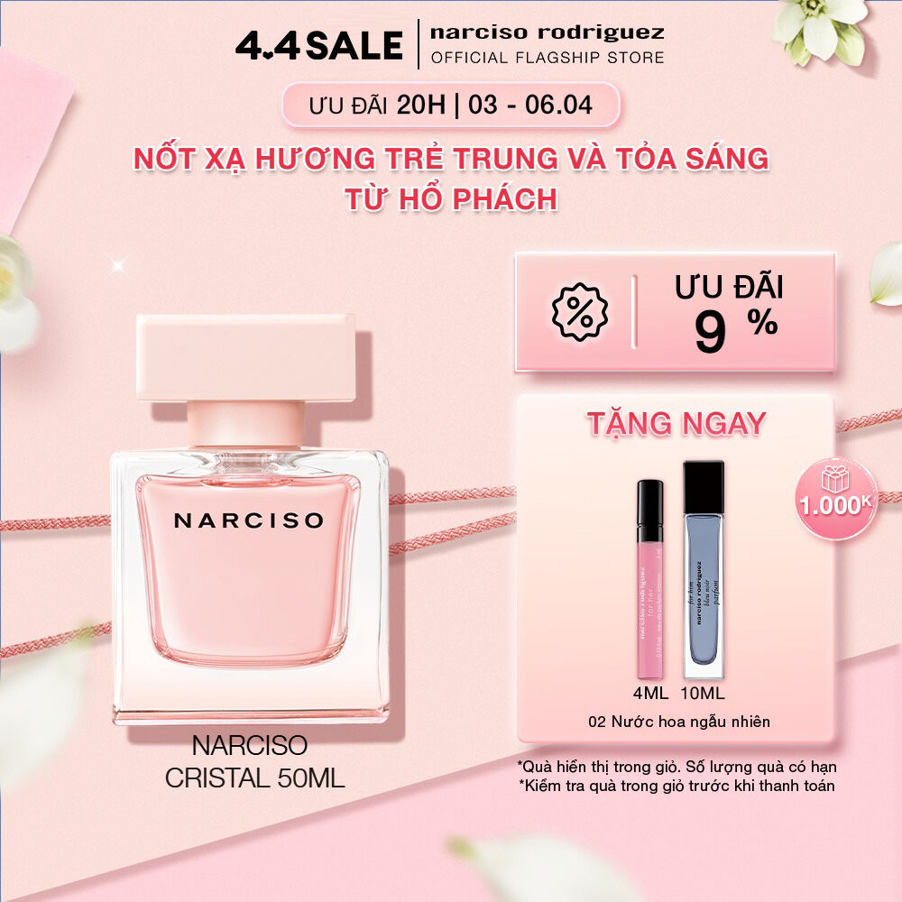 Nước Hoa Narciso Rodriguez NN Cristal Eau de Parfum 50ml