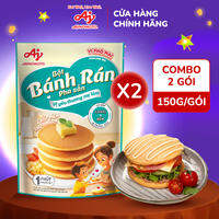 Lốc 2 gói Bột Bánh Rán Dinh Dưỡng Vị Phô Mai Ajinomoto (150g/Gói)