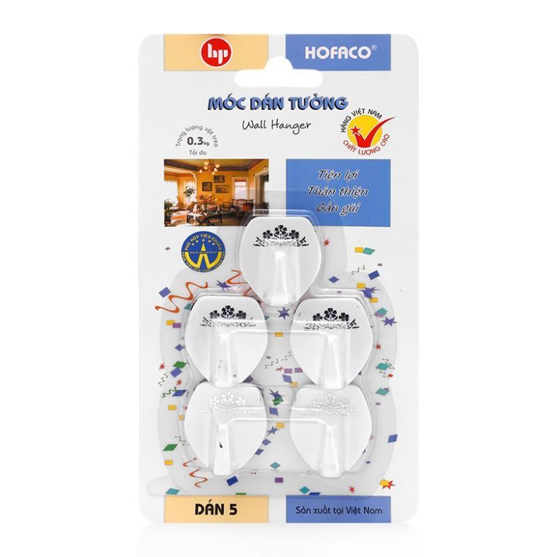 Móc dán tường hofaco