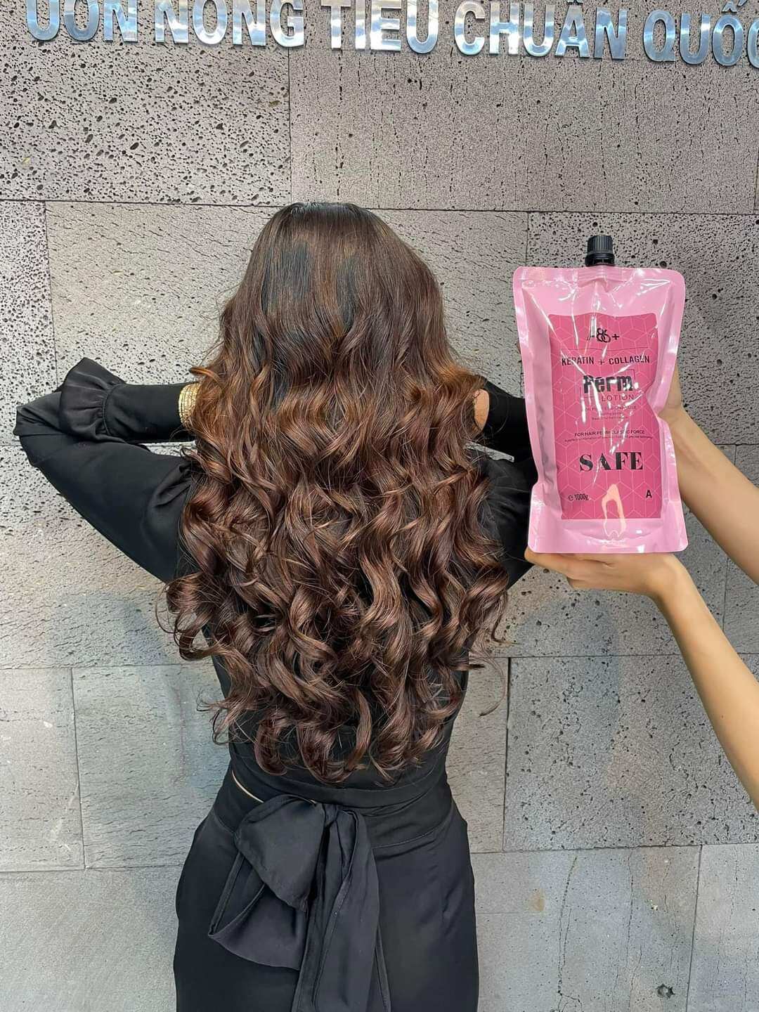 Thuốc uốn tóc mềm hoá A86 túi A lẻ, B lẻ