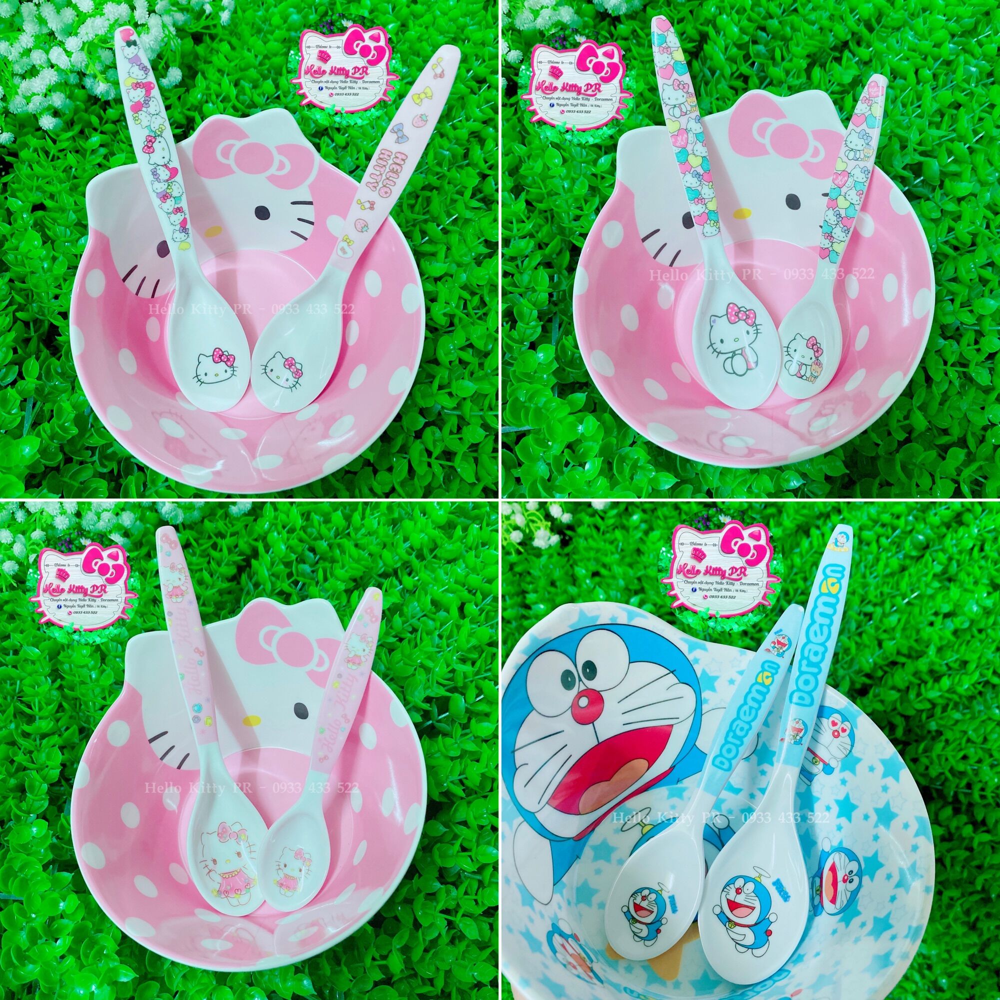 Muỗng thìa Hello Kitty - Doremon Doraemon