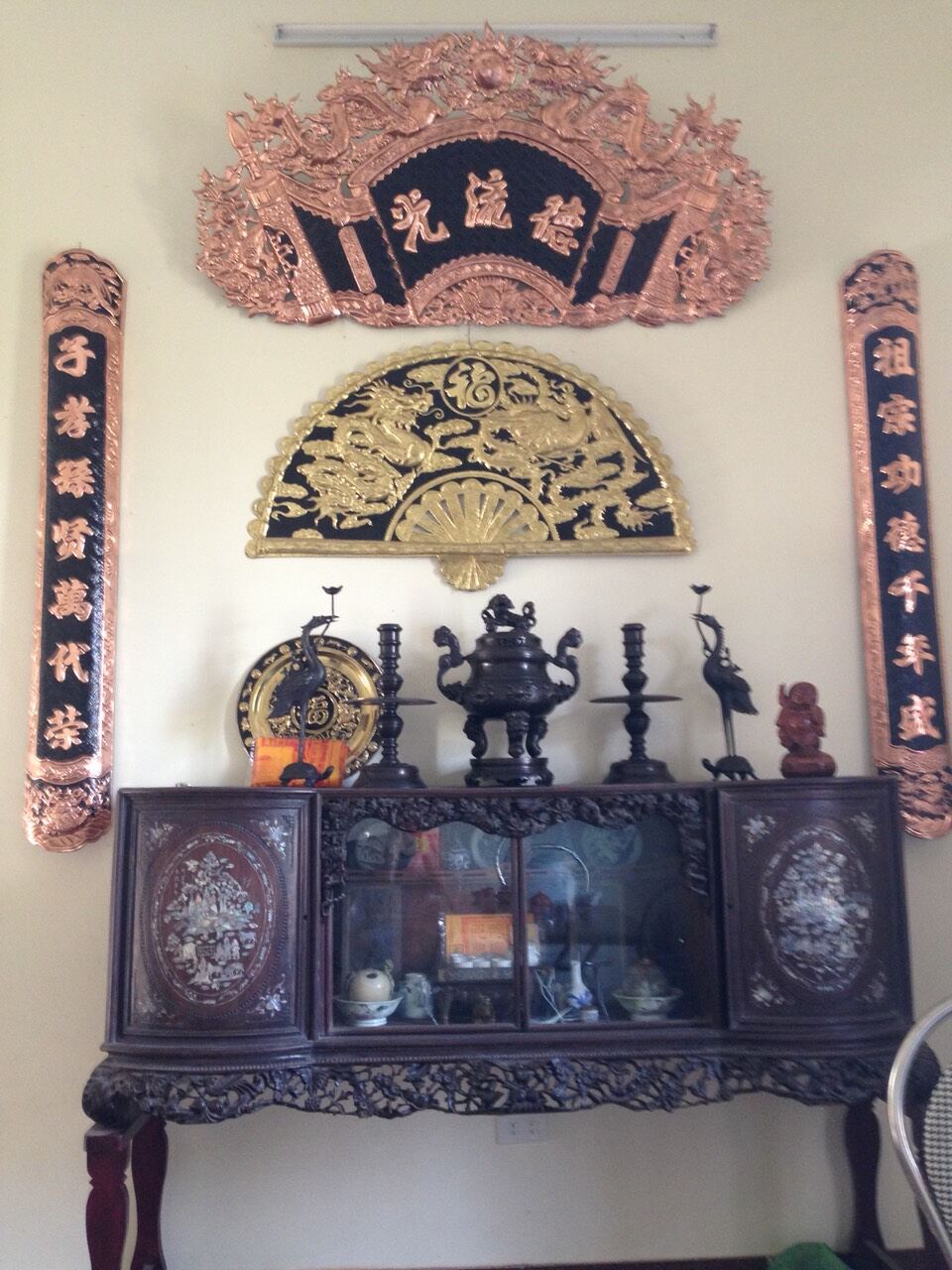 HOÀNH PHI CÂU ĐỐI( Đồng Đỏ Hàng Chất)