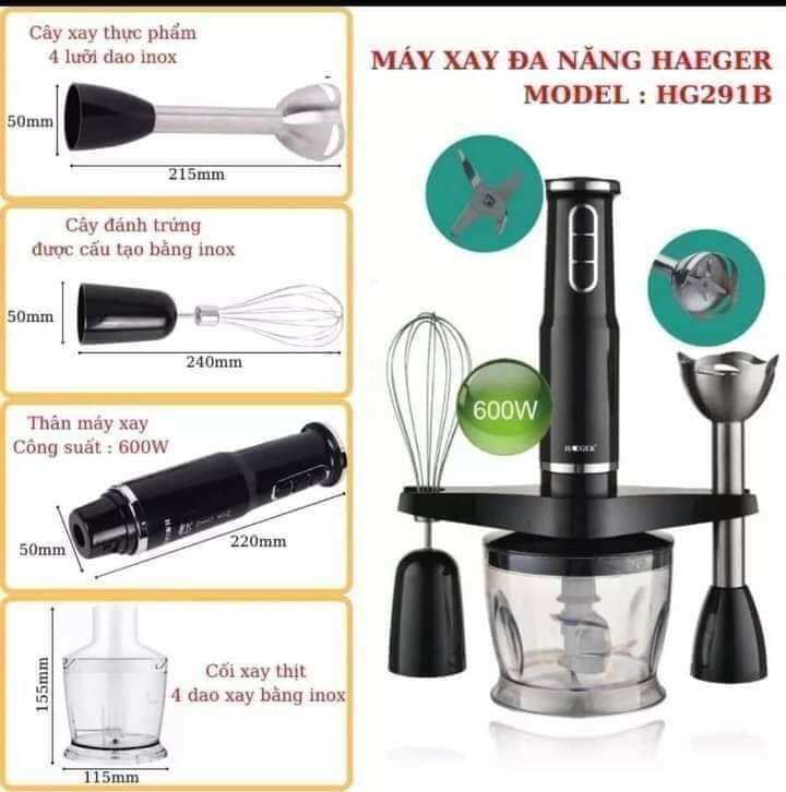 MÁY XAY CẦM TAY ĐA NĂNG HAEGEN