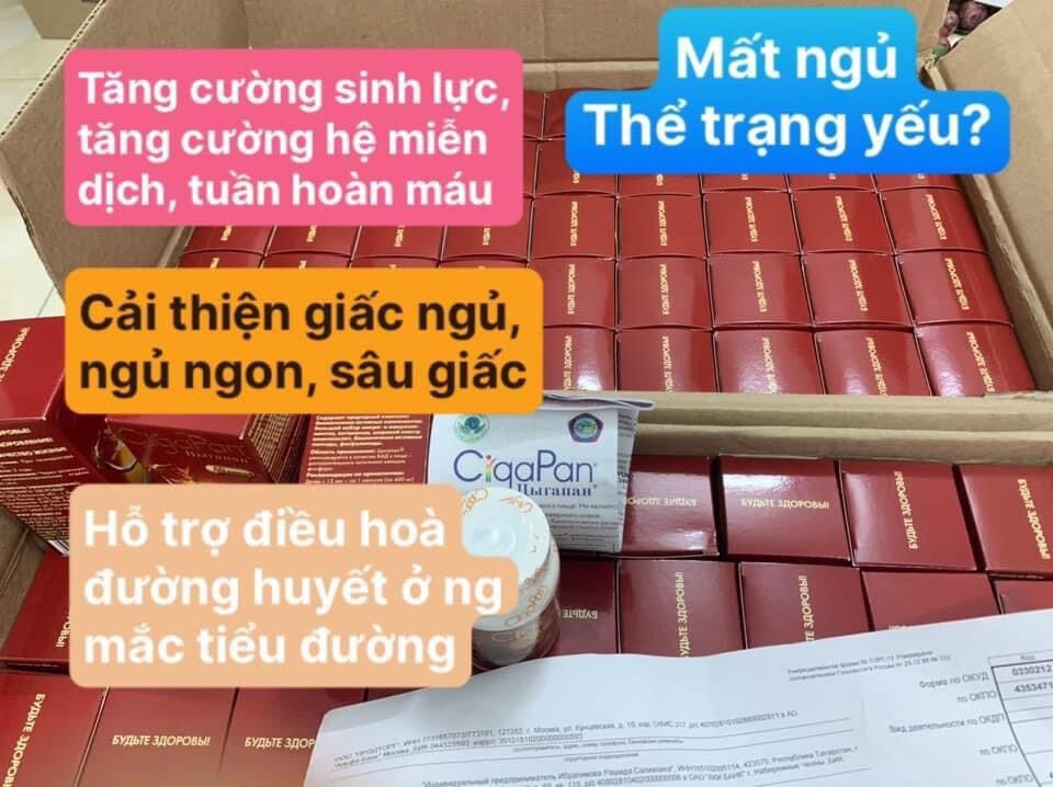 Nhung hươu Cigapan của Nga