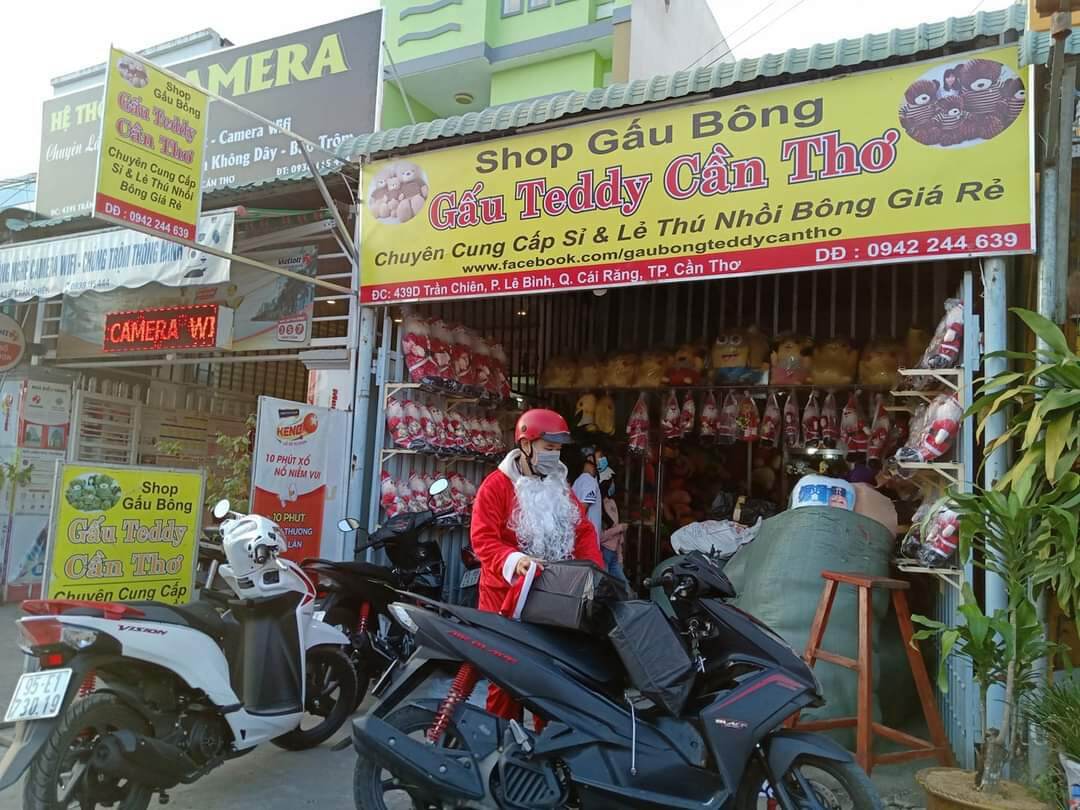 GẤU BÔNG GỐI ÔM TRÀ SỮA KHỔNG LỒ DÀI 1M4
