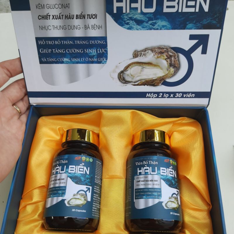 bổ sung viên uống hàu
