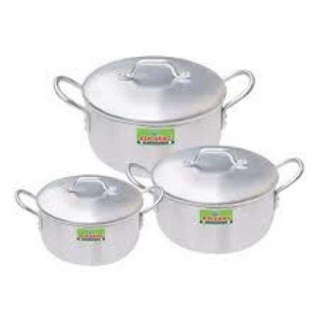 [HCM]Nồi nhôm kiểu nhật KIM HẰNG nhiều size( KHÔNG PHẢI BỘ 3 CÁI)
