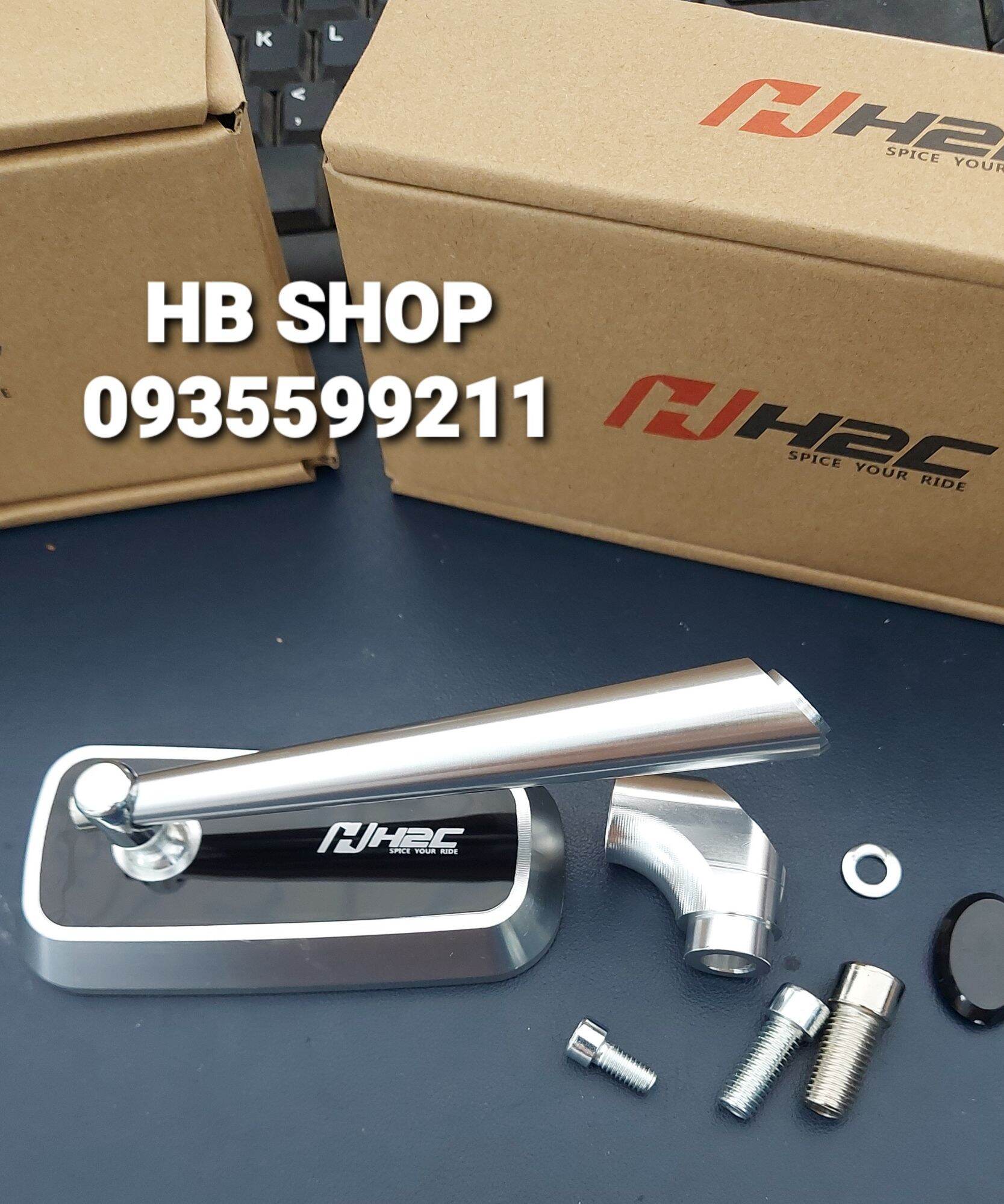 Kính hậu gương hậu h2c chân cnc 3d