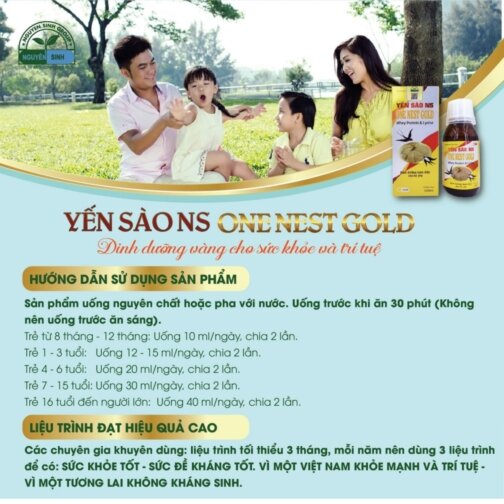 Yến sào Ns One Nest gold 120ml