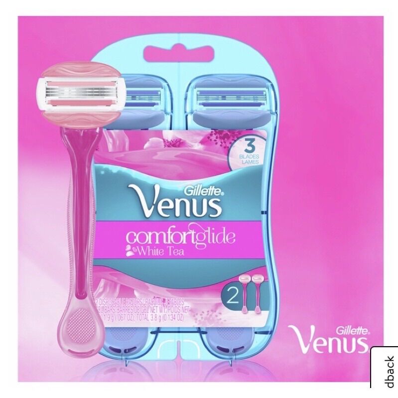 [Giá 1 chiếc] Dao cạo nữ 3 lưỡi Gillette Venus Comfortglide White Tea