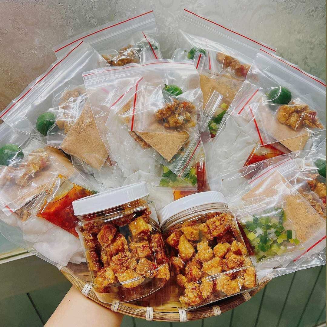 5 Bịch Bánh Tráng Tốp Mỡ 15k