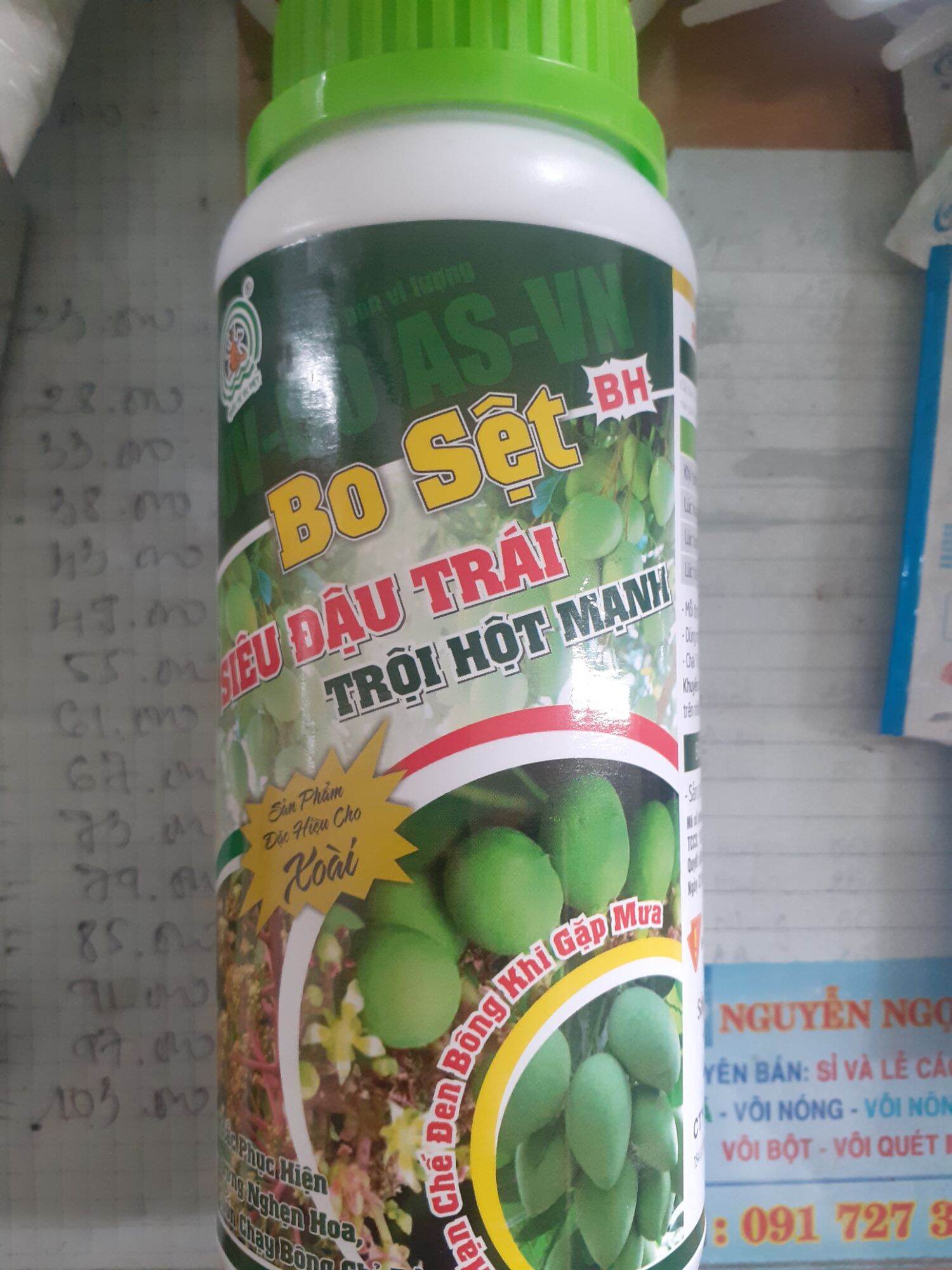 Phan bon la bo set - chai 500ml