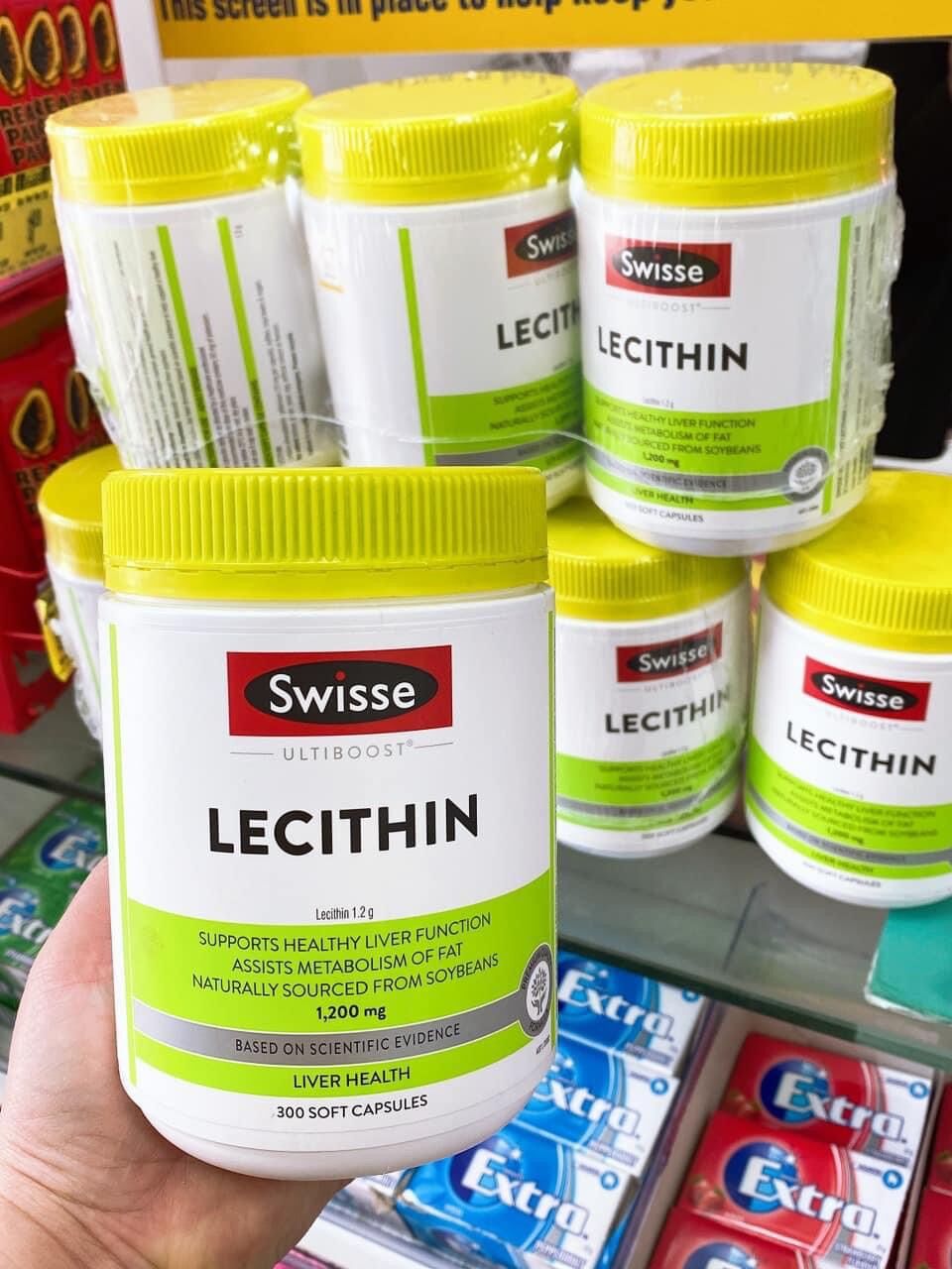 Mầm đậu nành Swisse Lecithin 1200mg