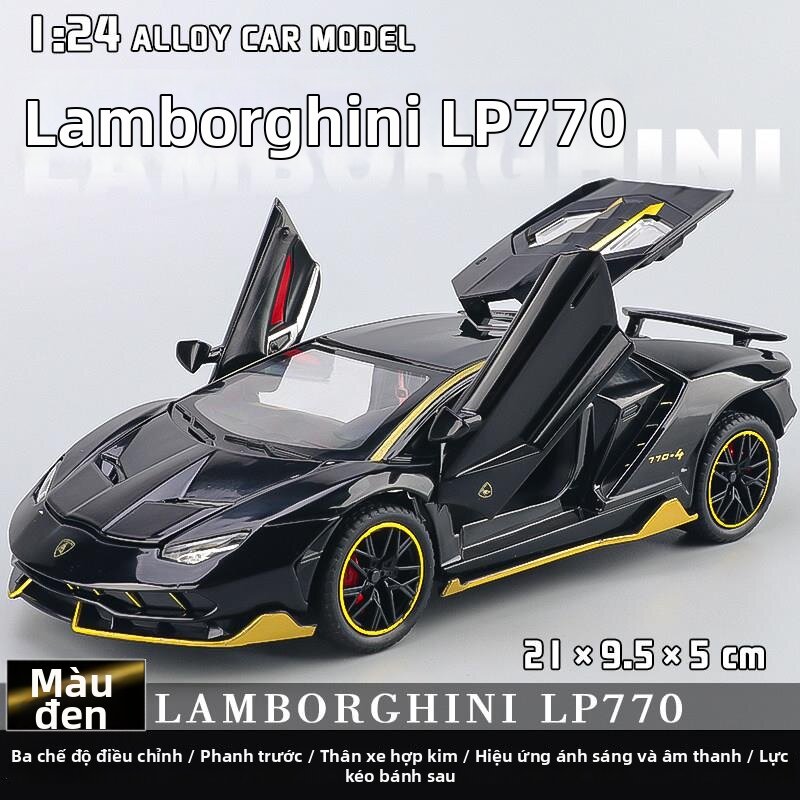BANCHANJUANYING | Realistic Lamborghini Model Car for Children Alloy Toy - 5