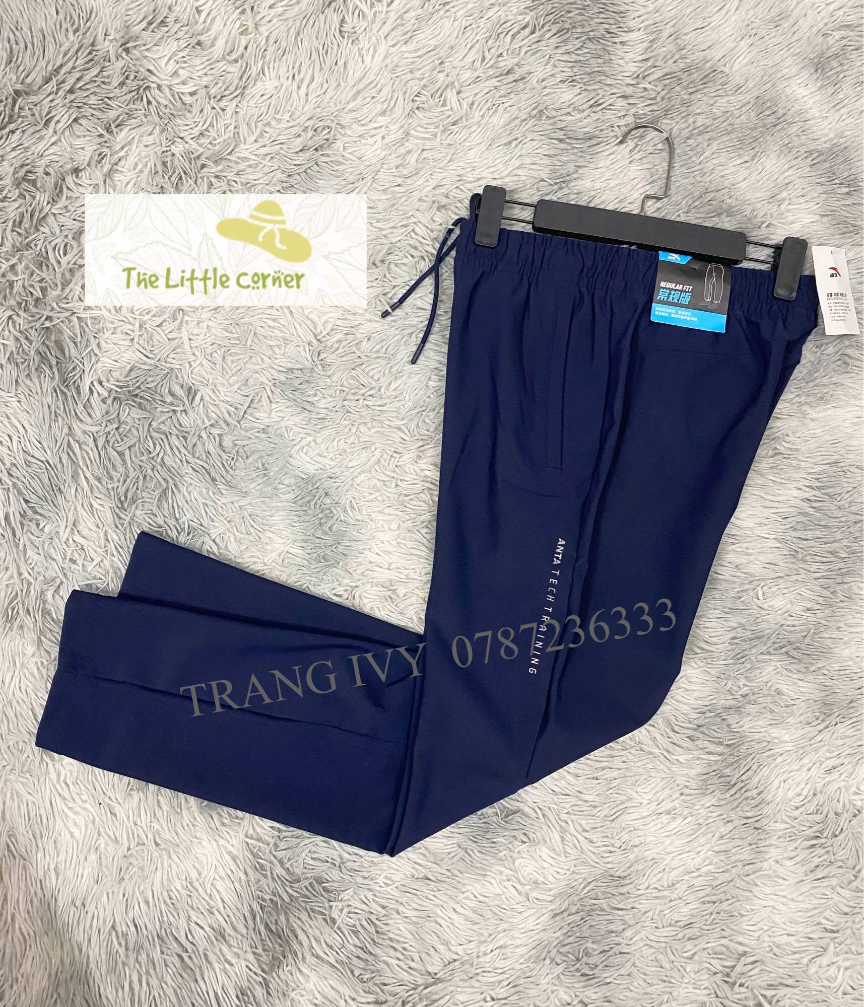 Quần gió lót nỉ nam Anta Tech 152247321