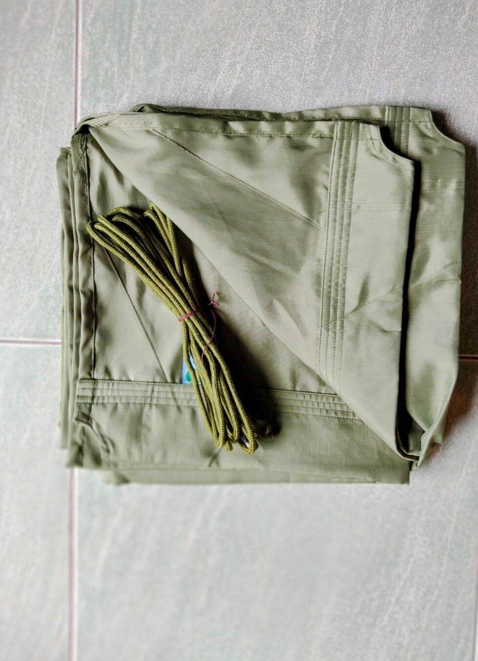 Võng dù 1 lớp và 8m dây