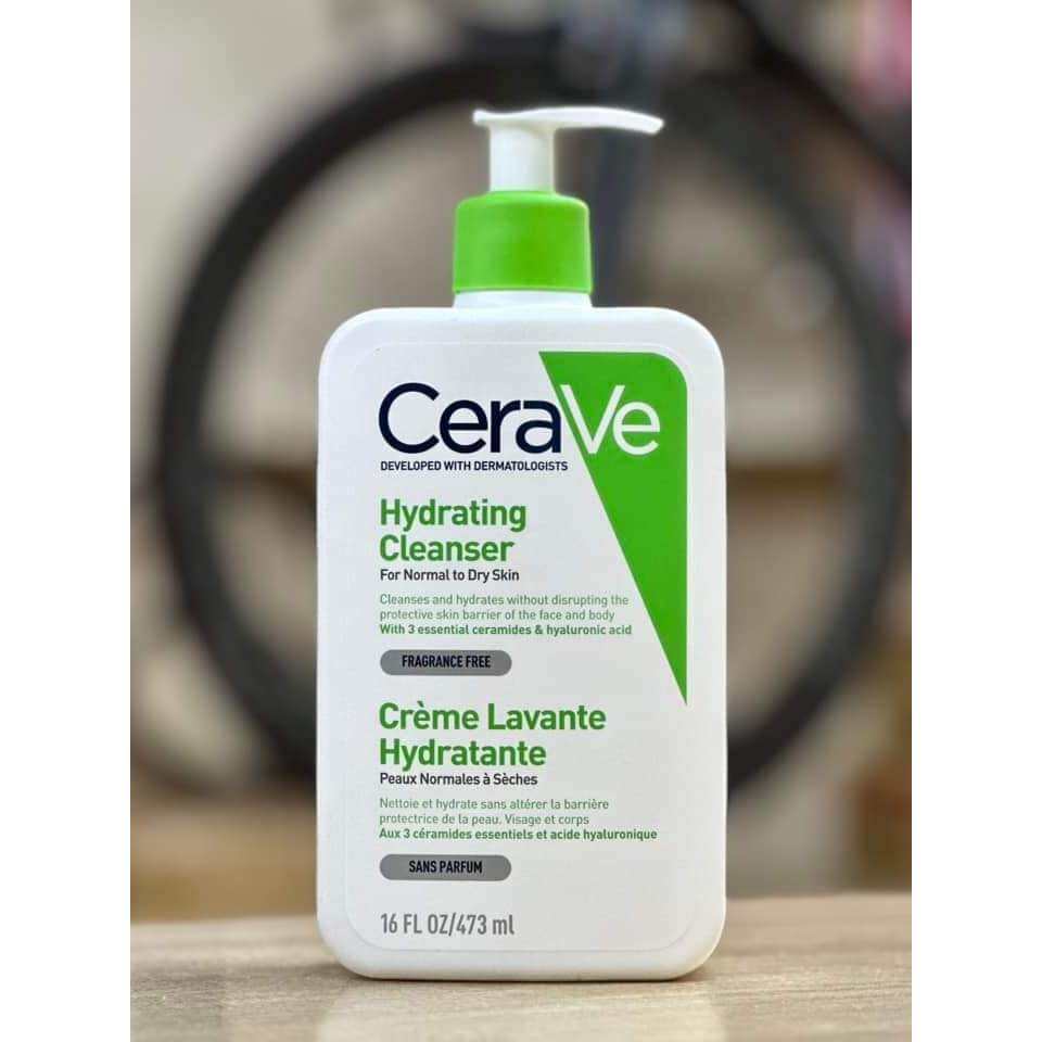 Sữa rửa mặt Cerave Foaming Facial Cleanser 236ml