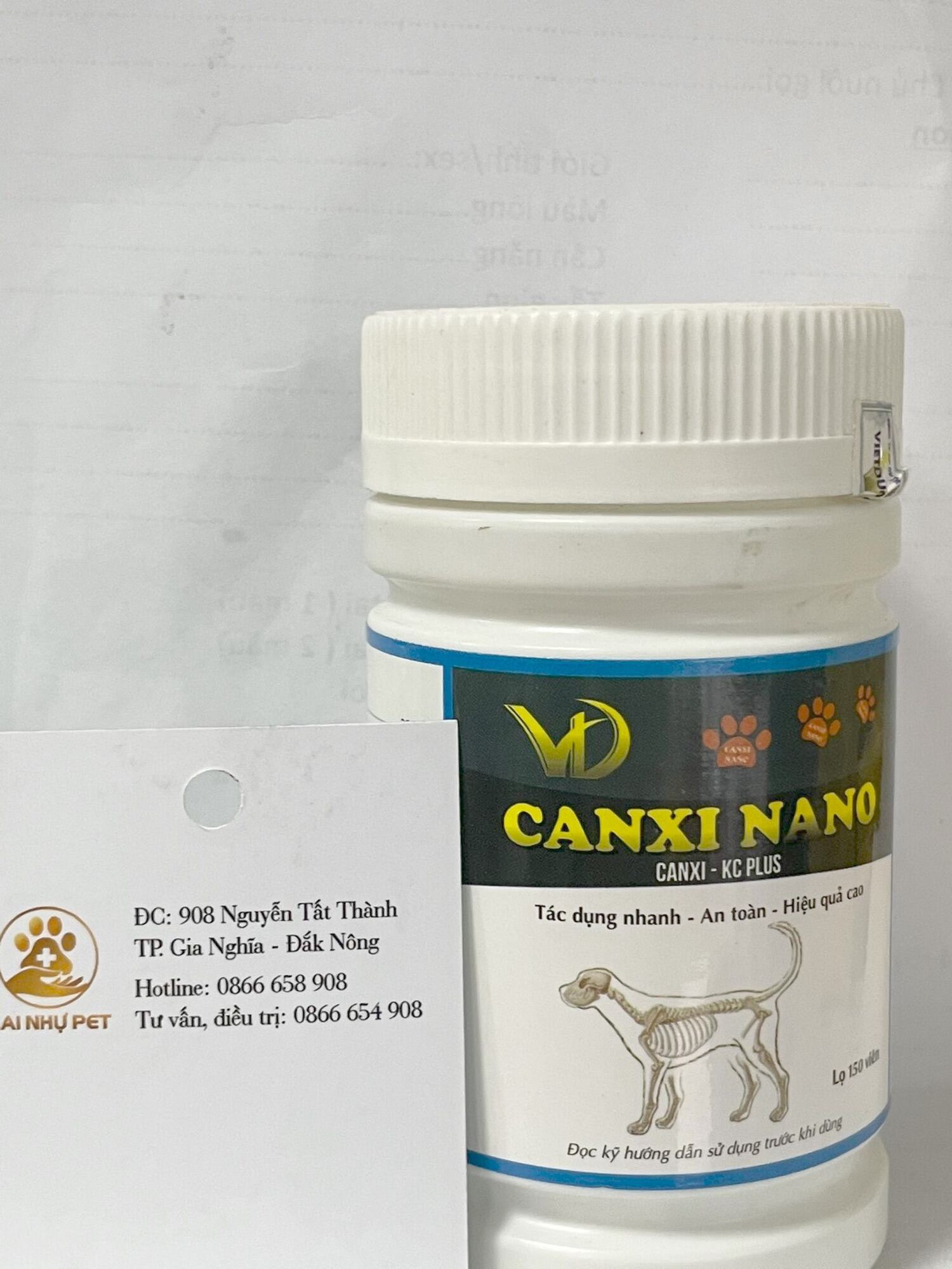 Canxi Nano hộp 150 viên