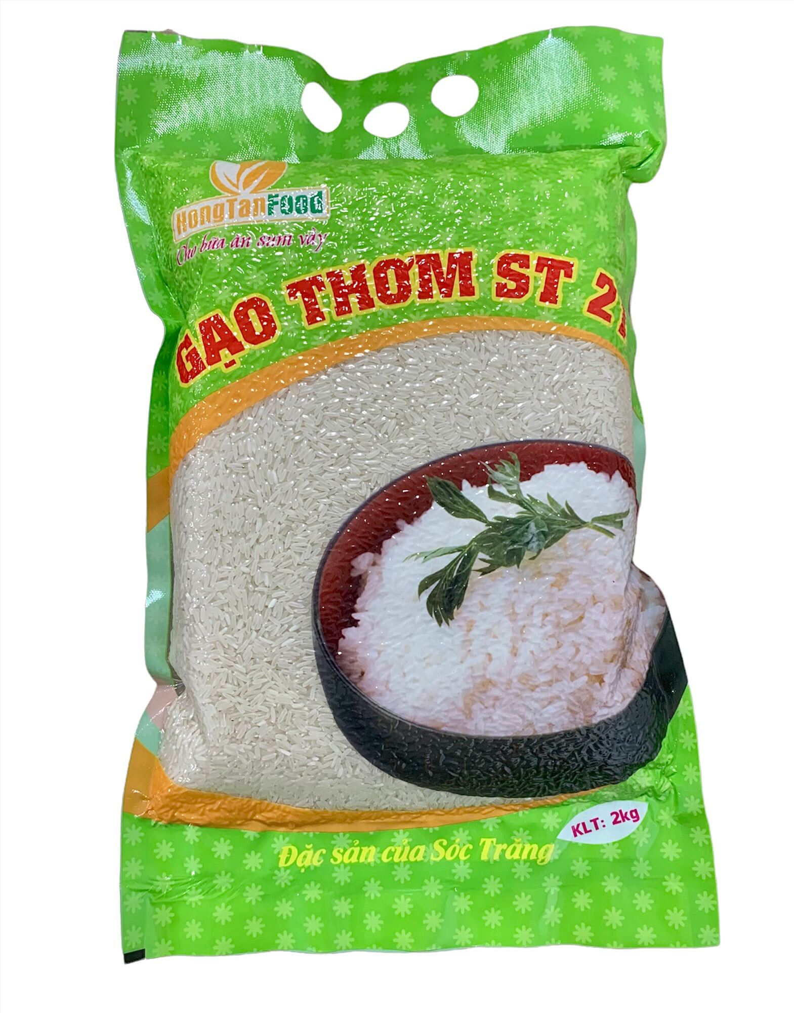 Gạo Thơm ST21 - Túi 2Kg Hút Chân Không