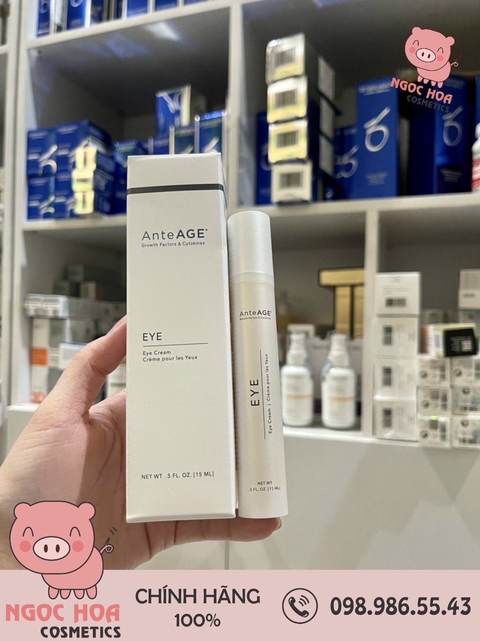 Kem mắt anteage md eye 15ml