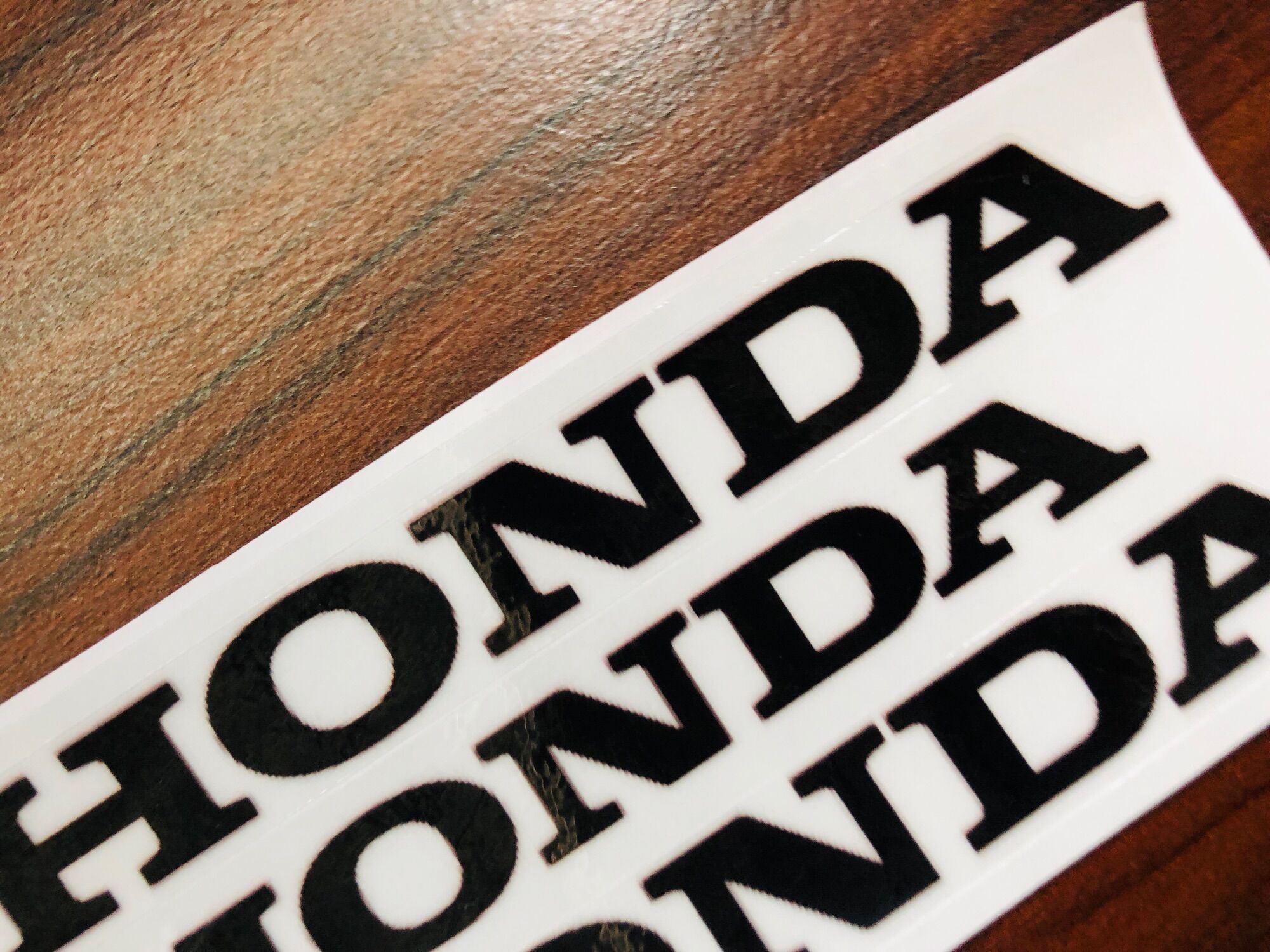 BỘ CHỮ HONDA BỬNG VISION DEACL ĐEN