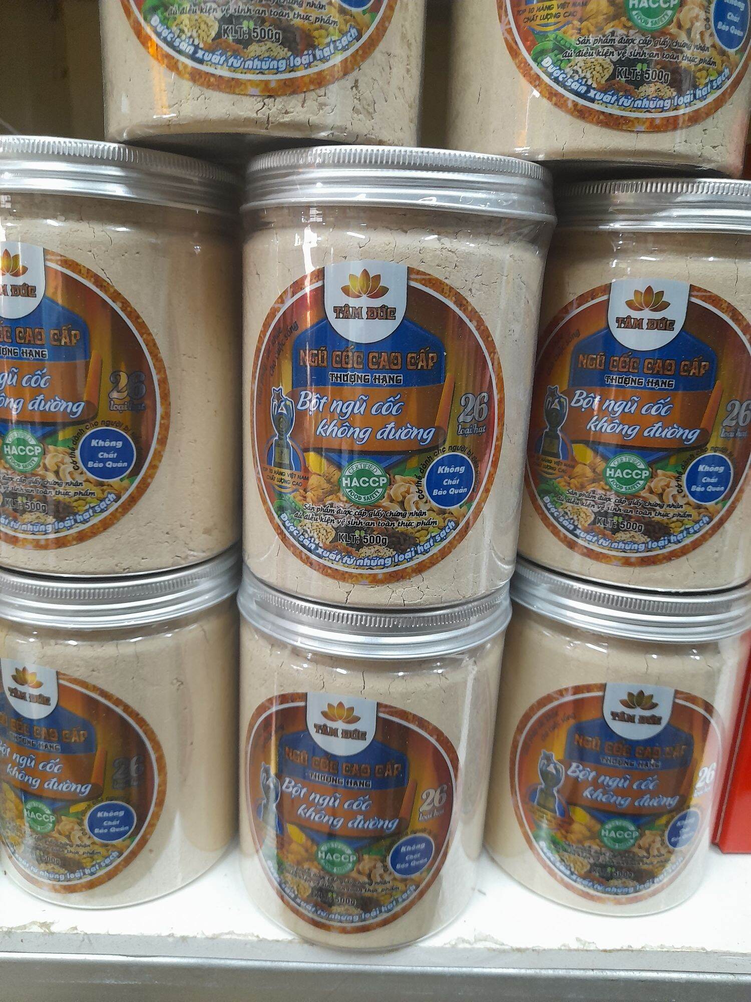 Ngũ cốc thượng hạng 26 loại hạt không đường - ngũ cốc tâm đức 26 loại hạt
