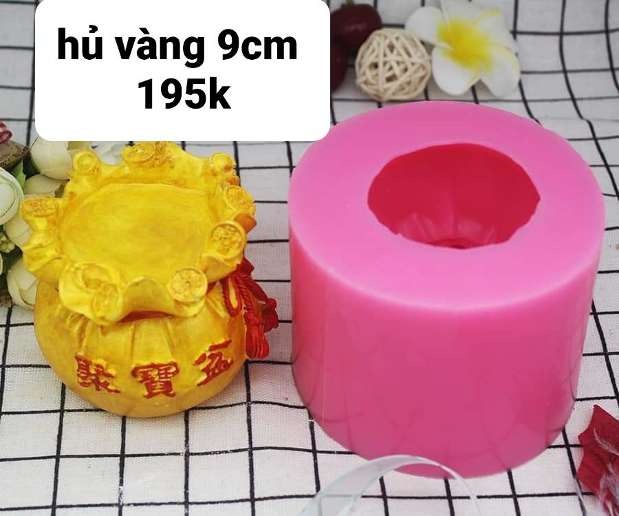 Khuôn silicon hủ vàng 7.5cm