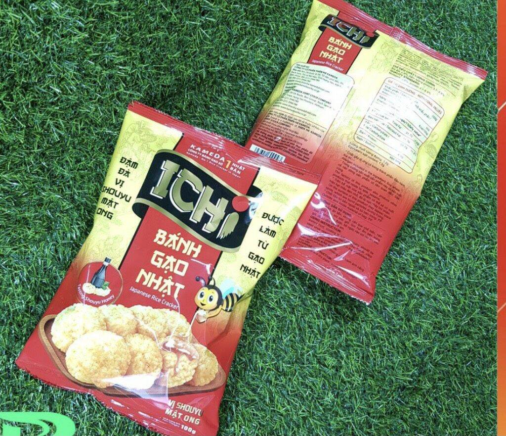 (NGON LẮM À NHA) BÁNH GẠO NHẬT MẬT ONG ICHI 100gram