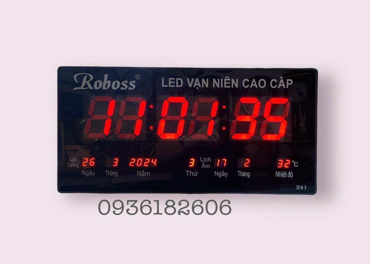 ĐỒNG HỒ LED VẠN NIÊN ROBOSS -R83