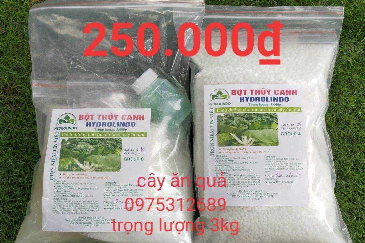Bột thủy canh cho cây ăn quả