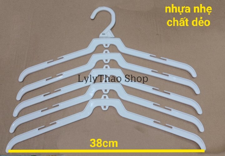 [HCM]Móc áo người lớn chất dẻo (Combo 10 cái)