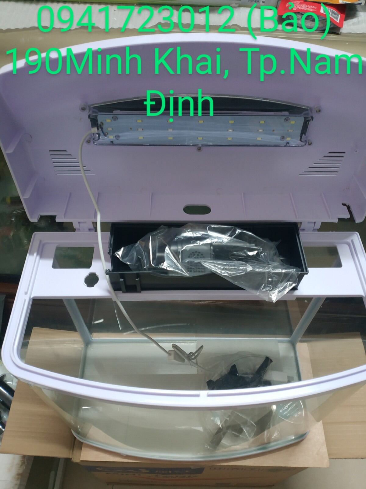 (Xem mô tả) Bể kính đúc Minjiang 480 48cm