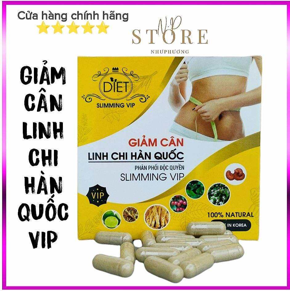 Giảm cân VIP LINH CHI HÀN QUỐC liệu trình 30 ngày giảm ngay 3-7kg