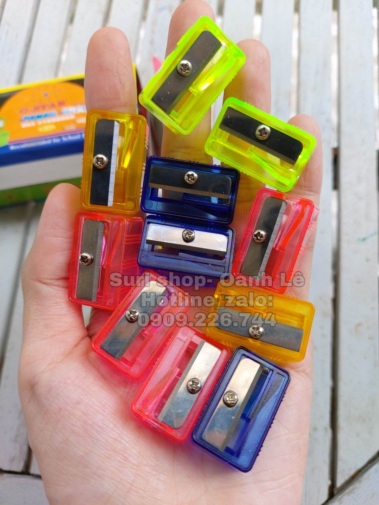 Combo 5 chuốc viết chì loại thuờng S22 ( thiết kế nhỏ gọn)