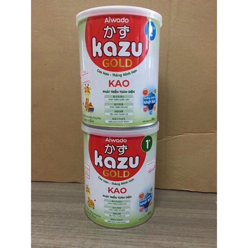 (Date 6/2025)Tặng bình nước -  Sữa bột Kazu KAO gold 2+ 810g
