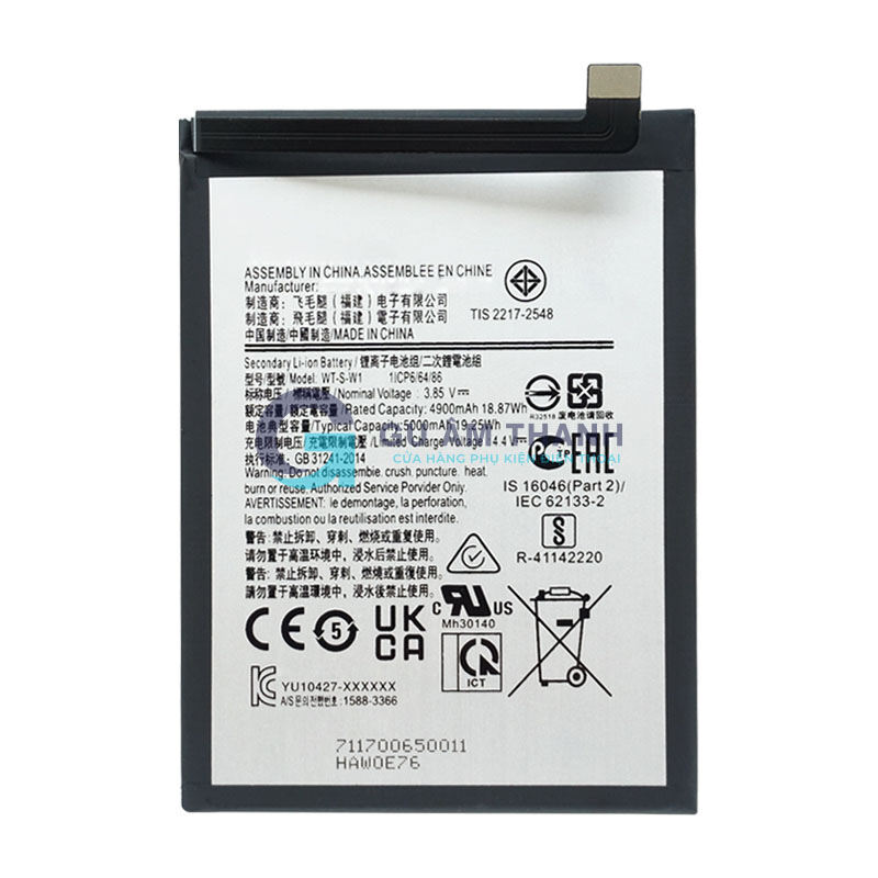 Pin thay thế cho samsung galaxy a22 5g a226 5000mah zin