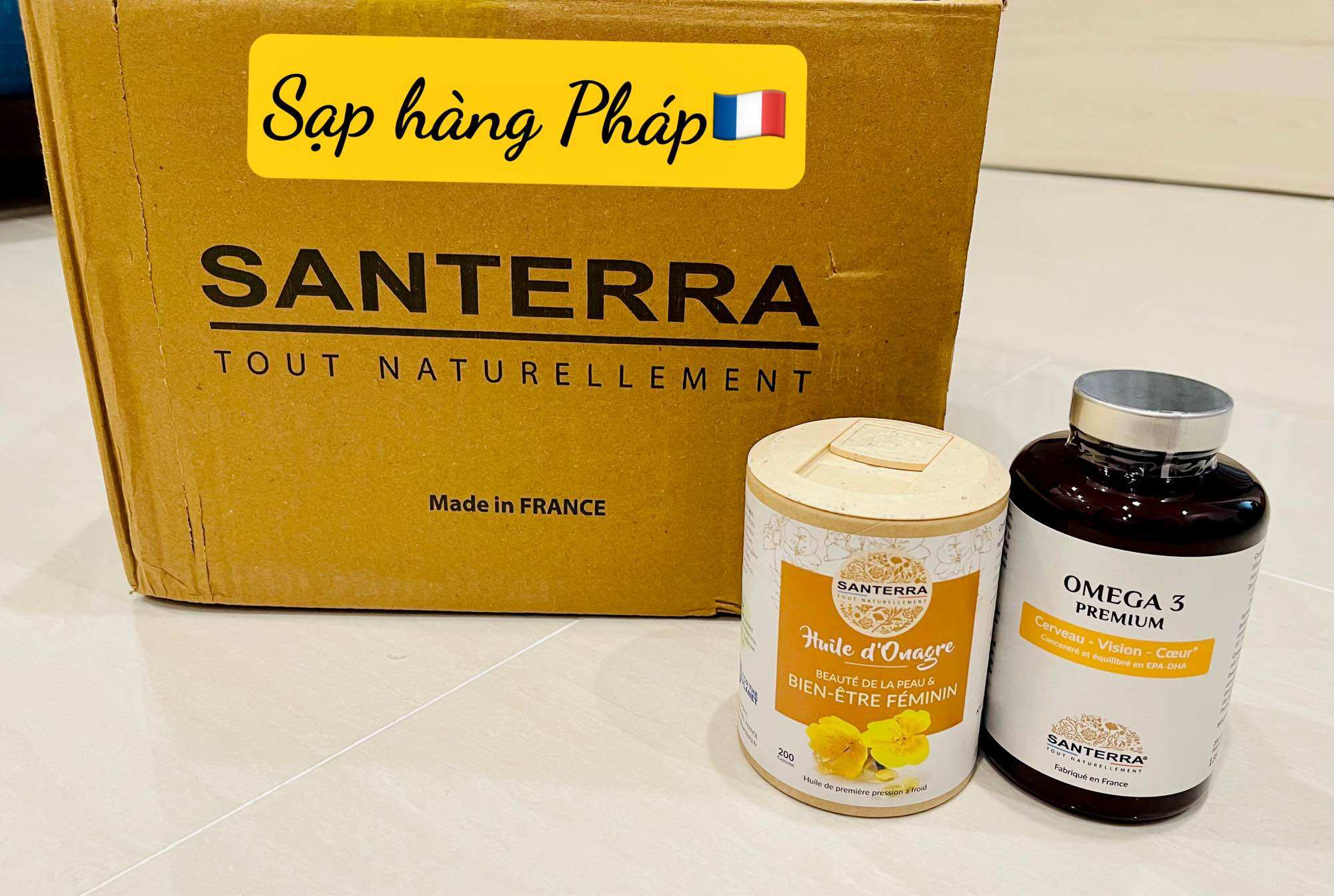 [ BILL PHÁP] Viên Omega 3 Premium Santerra Pháp 200 viên