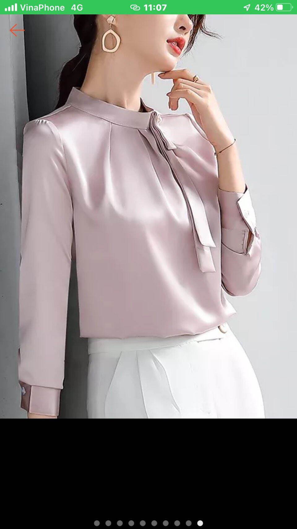 Áo cổ tròn xếp li 14 & full SIZE