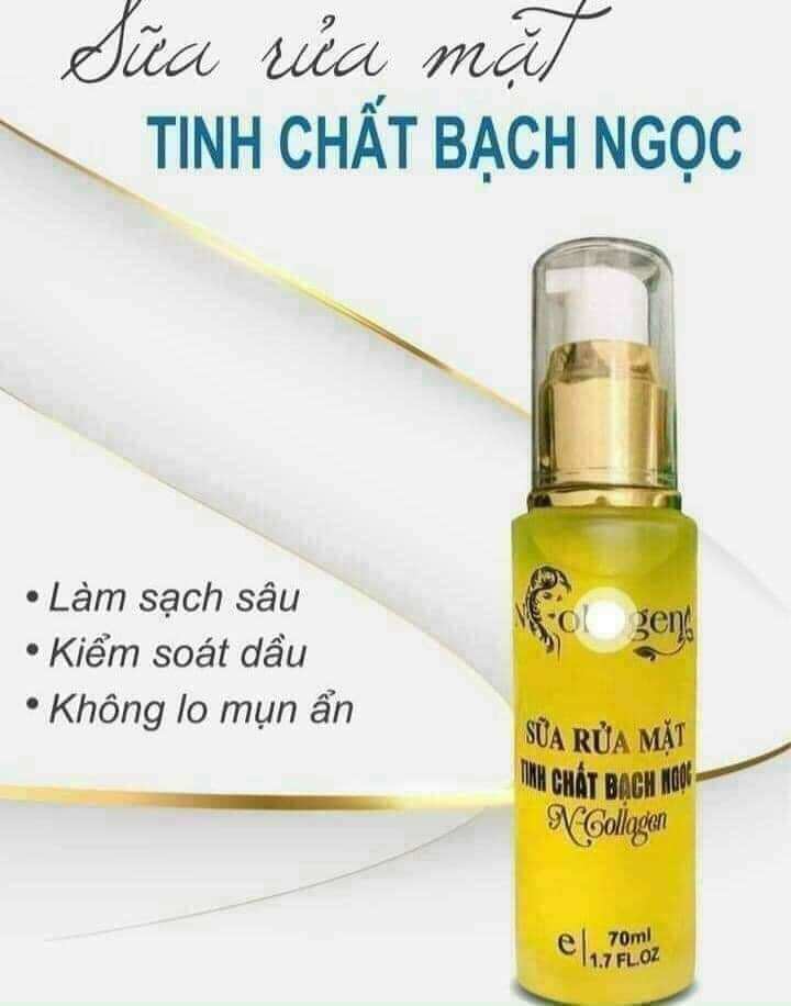 SỮA RỬA MẶT NCOLLAGEN sạch da kiềm dầu