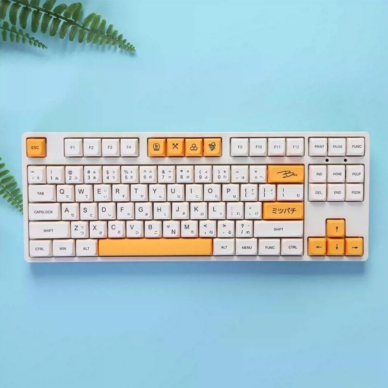Set Keycap Pbt Xda Honey Milk Bê 137 Phím