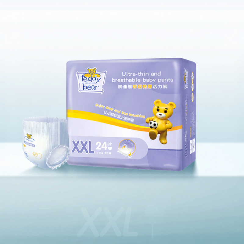 Teddy Bear | Ultra Thin Breathable Baby Diapers - 2