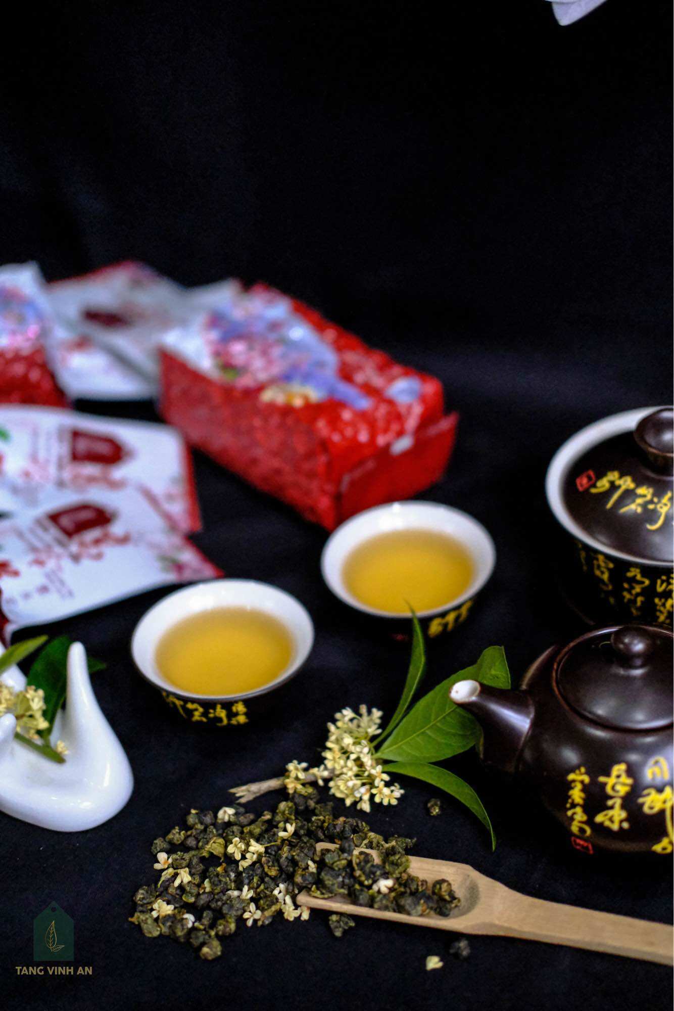 Trà Olong Quế Hoa gói 200gr