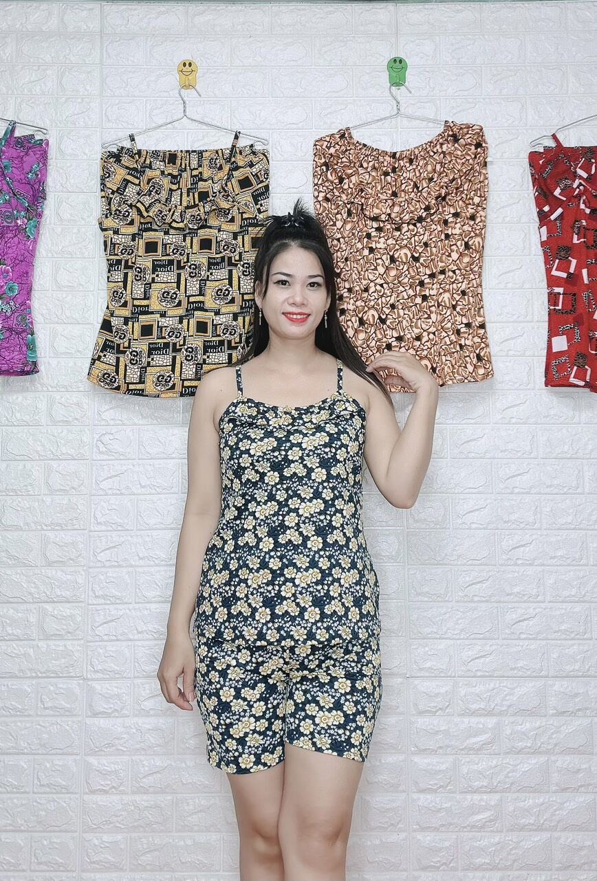 SÉT BỘ ĐÙI MẶC NHÀ QUẦN ĐÙI CÓ TÚI 2 BÊN