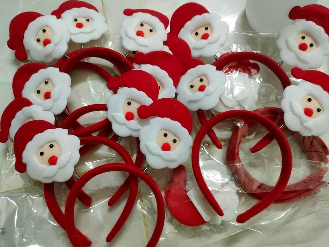 Băng đô cài tóc ông già noel dê thương