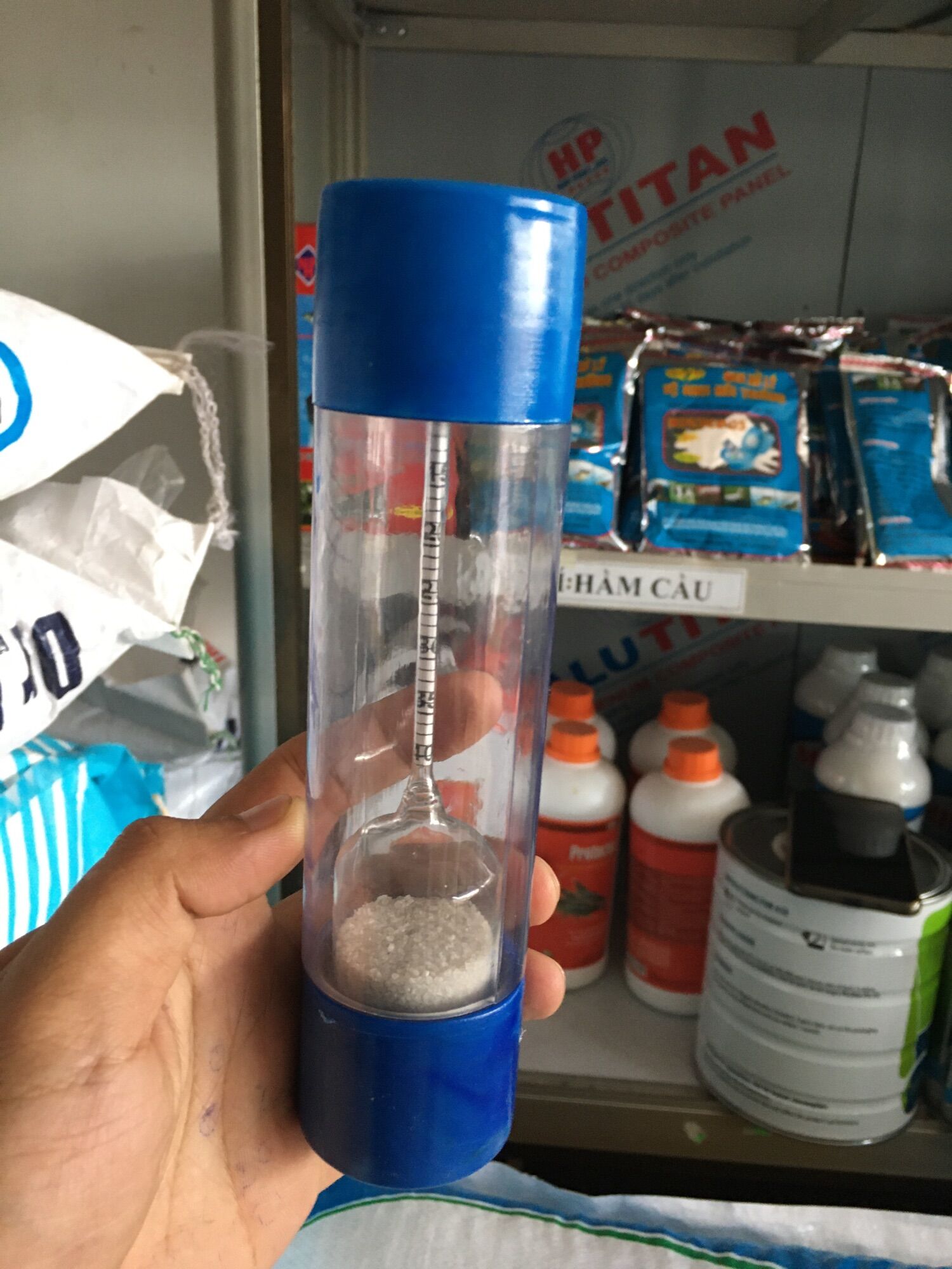 Đo độ mặn , đo nước mặn trong ao nuôi tôm cá 1 cái