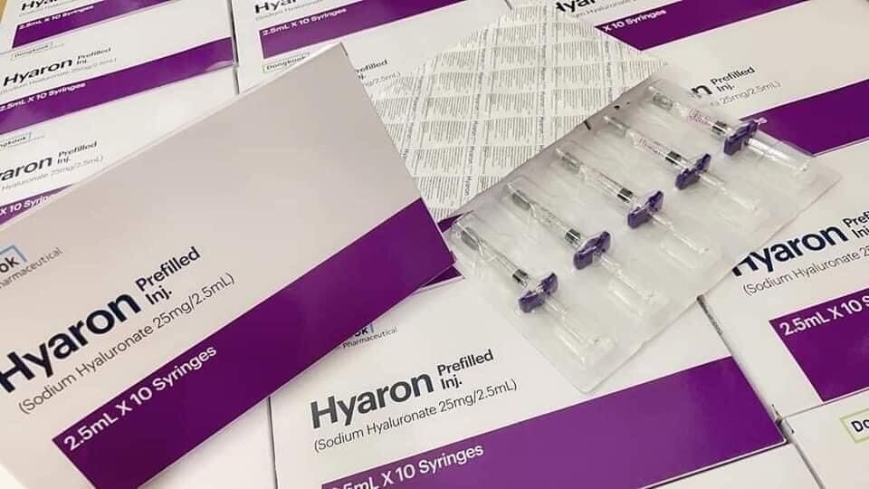 Hyaron căng bóng