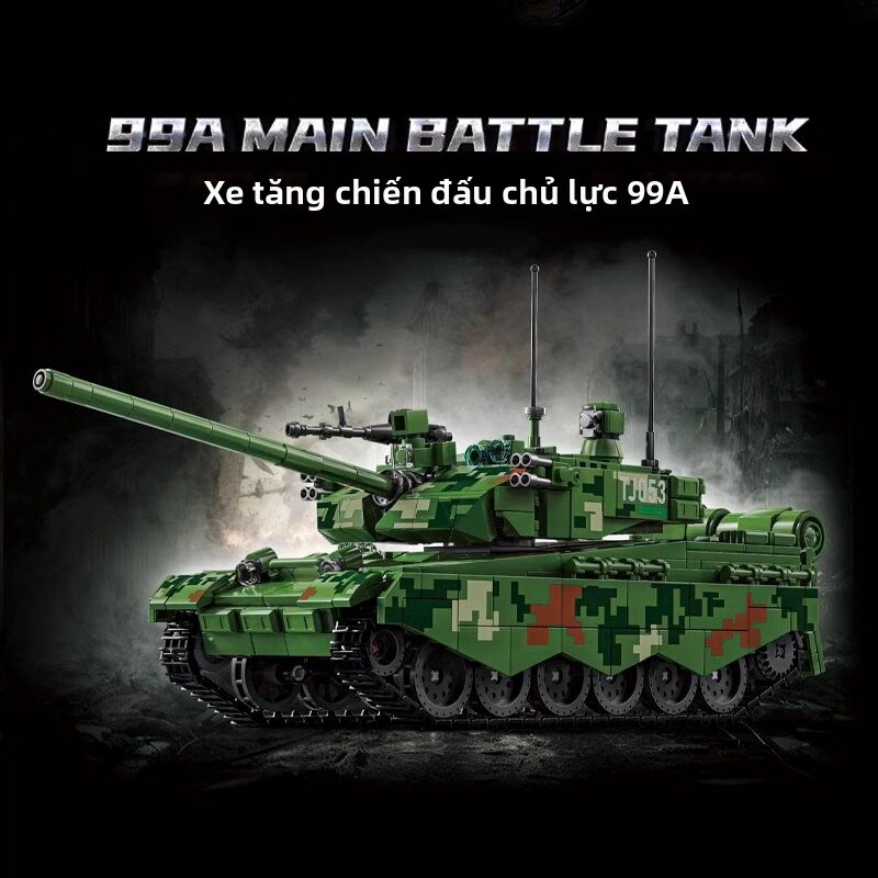 TAOZIAWA | Mô Hình Đồ Chơi Xe Tăng Chiến Đấu