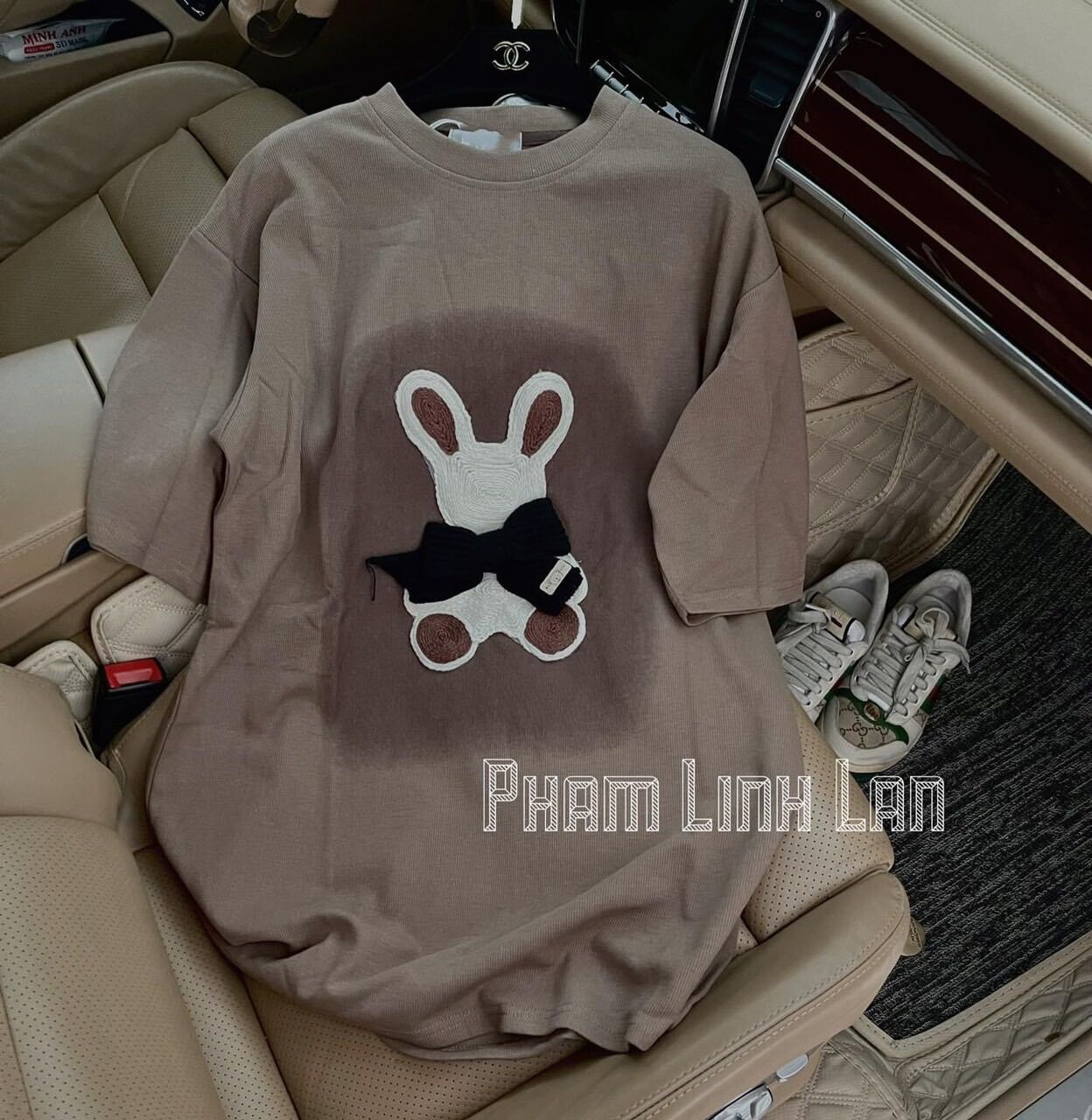 Áo phông gấu thỏ mẫu sale