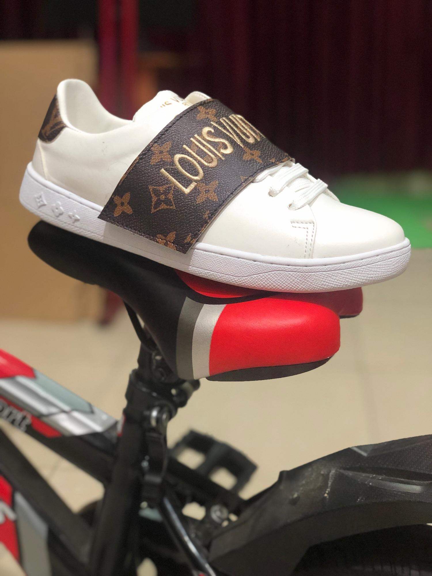 Giày Sneakers Thể Thao Nam Nữ L.V Quai Dán full size 35-43